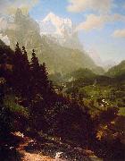 Albert Bierstadt The  Wetterhorn painting